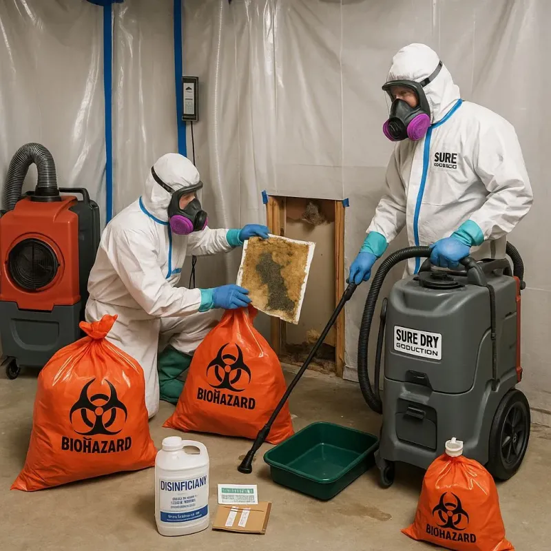 Contaminated Water Handling Protocols process in Cameron County, PA